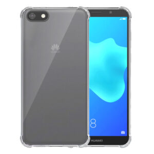Huawei Y5 2018 Lite - Y5 Prime 2018 transparant hoesje met stootrand