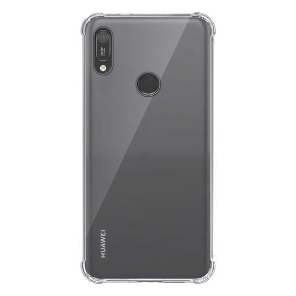 Huawei Y6 2019 - Y6s 2019 transparant hoesje met stootrand 1