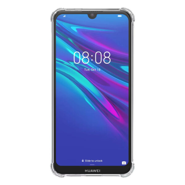 Huawei Y6 2019 - Y6s 2019 transparant hoesje met stootrand 2