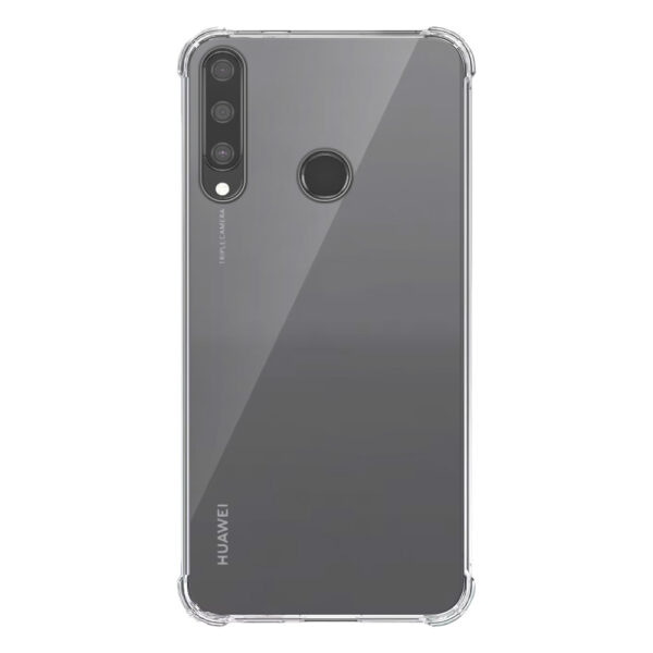 Huawei Y6P transparant hoesje met stootrand 1