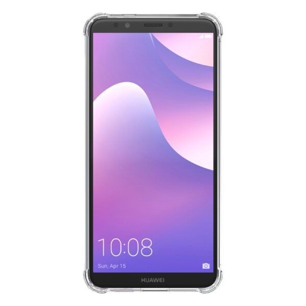Huawei Y7 2018 - Y7 Prime 2018 - Y7 Pro 2018 transparant hoesje met stootrand 2