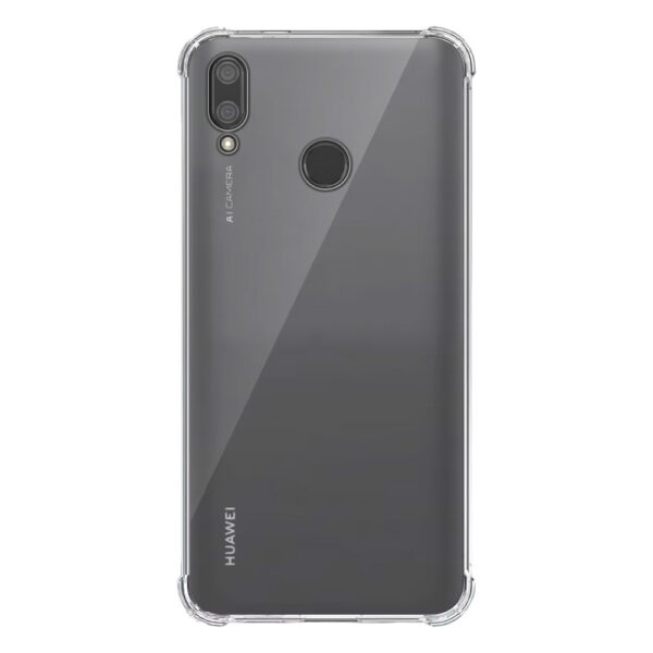 Huawei Y9 2019 transparant hoesje met stootrand 1