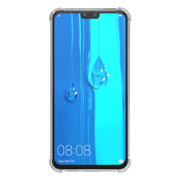 Huawei Y9 2019 transparant hoesje met stootrand 2