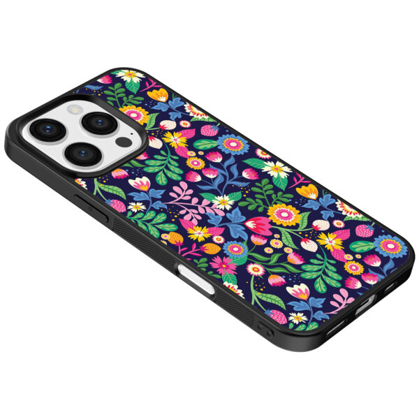 Iphone 16 Pro Max bloemen opdruk (5)
