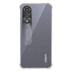 Oppo A1X-A585G-A78 5G transparant hoesje met stootrand