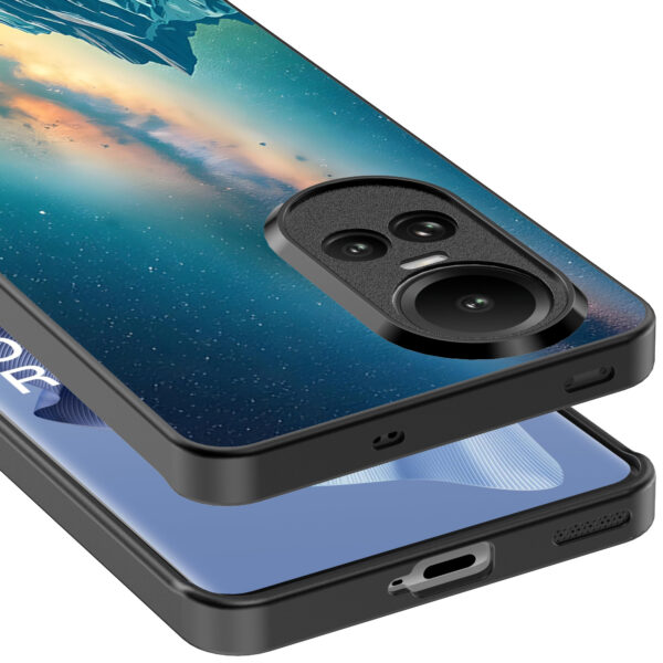 Oppo Reno 10 - 10 Pro telefoonhoesje met sterrenhemel opdruk (5)