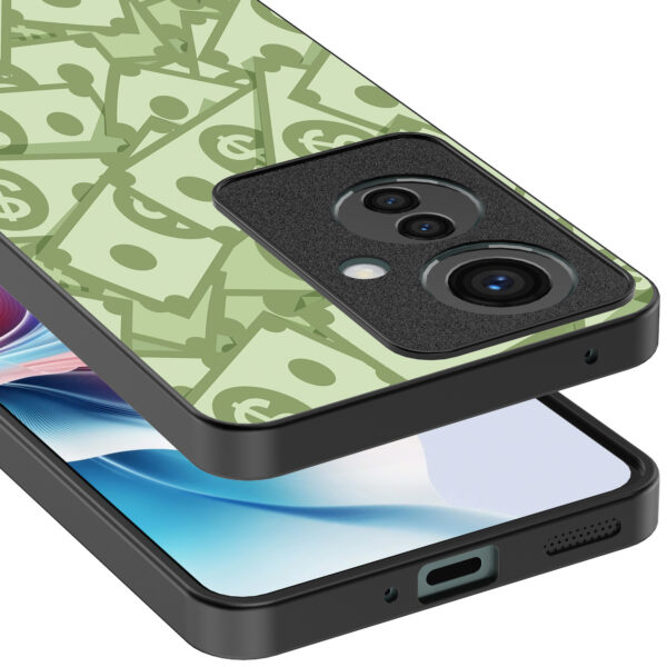 Oppo Reno 11 F telefoonhoesje met geld marmer opdruk (4)