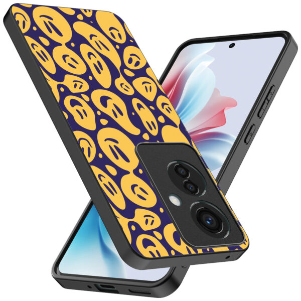 Oppo Reno 11 F telefoonhoesje met smiley opdruk (2)