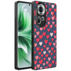 Oppo Reno 11 telefoonhoesje met hartjes opdruk klein (1)