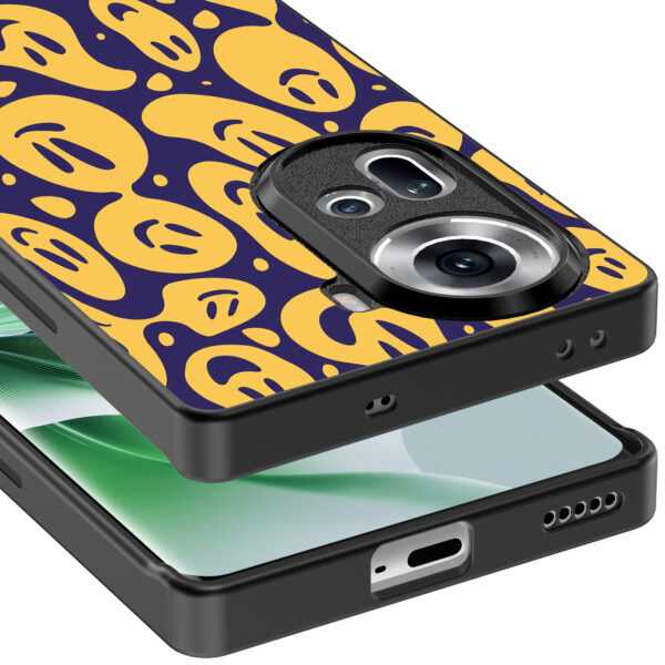 Oppo Reno 11 telefoonhoesje met smiley opdruk (5)