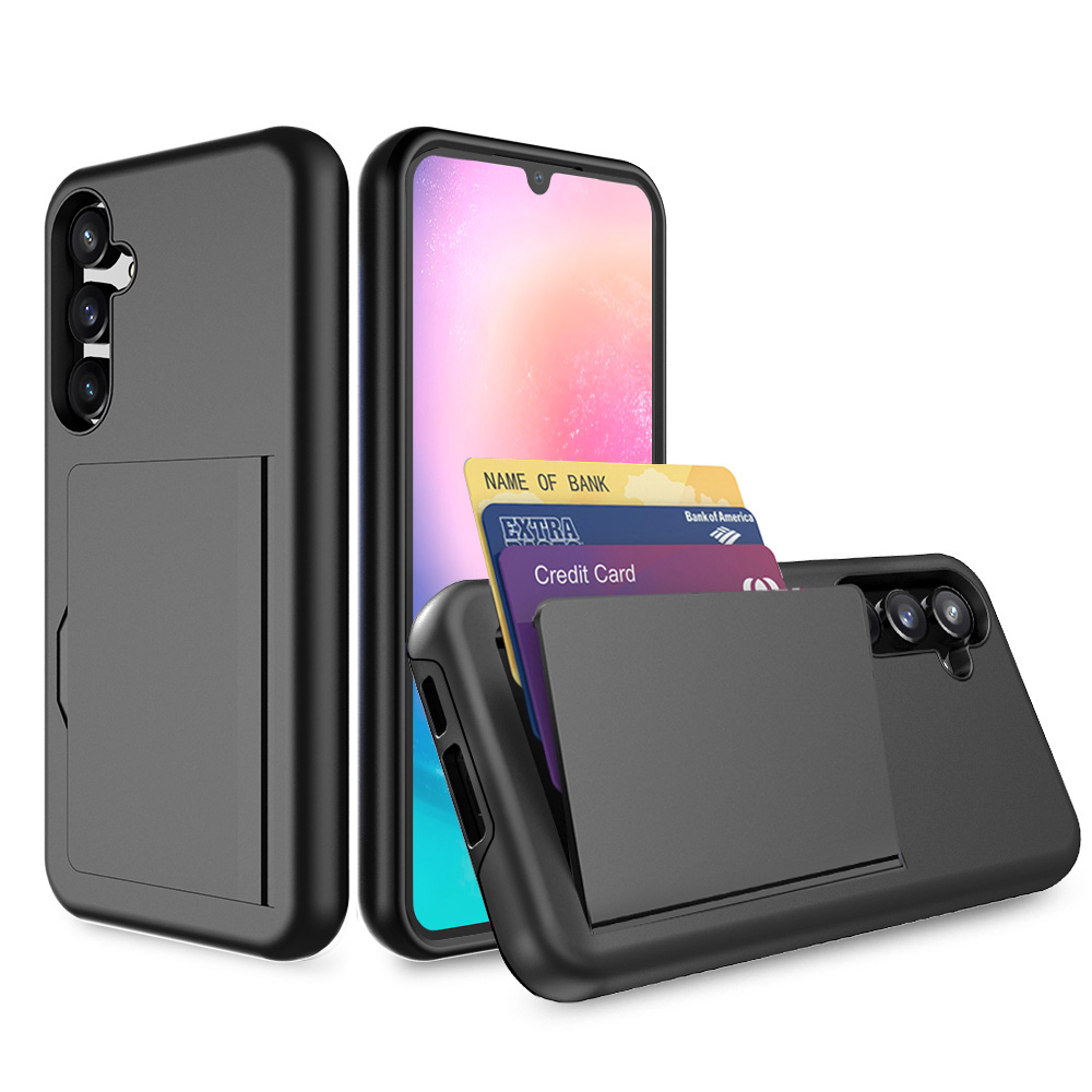 Samsung Galaxy A24 telefoonhoesje sterk met pasjeshouder (1)