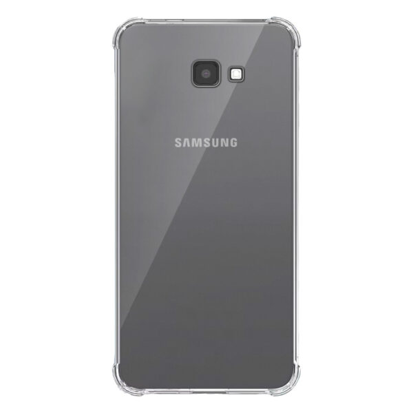 Samsung Galaxy J4 Plus transparant hoesje met stootrand 1