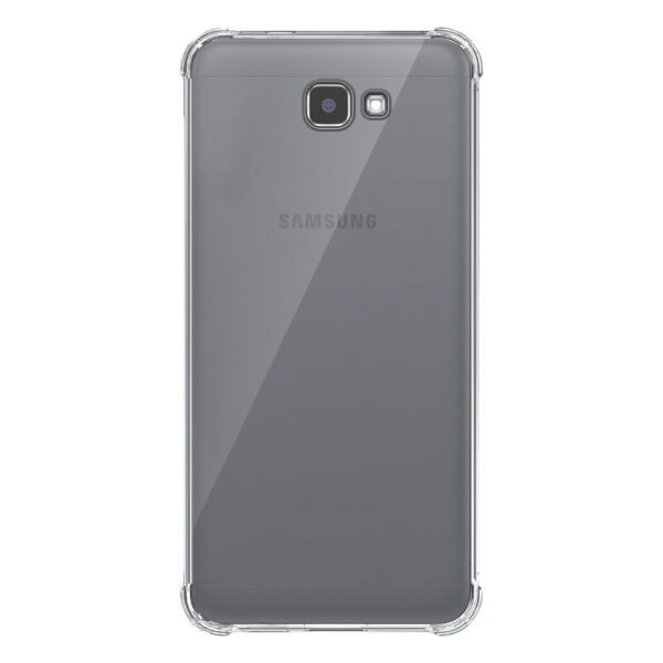 Samsung Galaxy J7 Prime transparant hoesje met stootrand 1