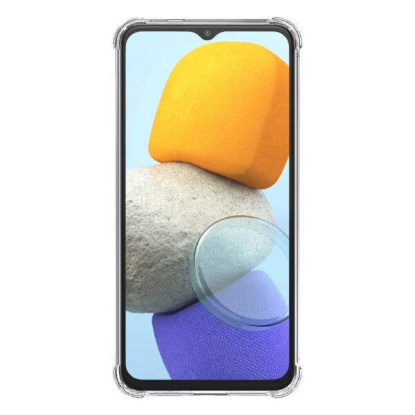 Samsung Galaxy M23 transparant hoesje met stootrand 2