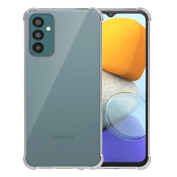 Samsung Galaxy M23 transparant hoesje met stootrand