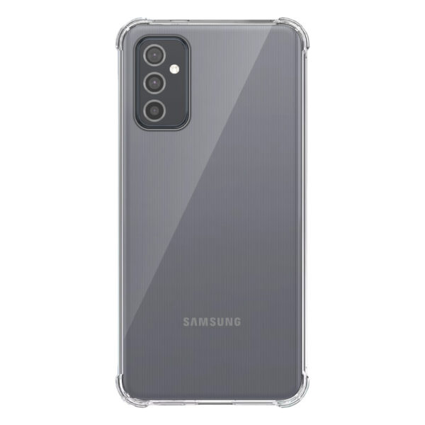 Samsung Galaxy M52 5G transparant hoesje met stootrand 1