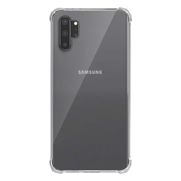 Samsung Galaxy Note 10 Plus transparant hoesje met stootrand 1