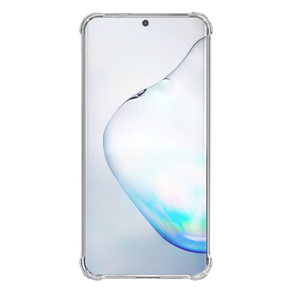 Samsung Galaxy Note 10 Plus transparant hoesje met stootrand 2