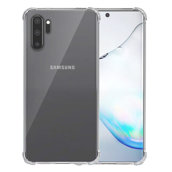 Samsung Galaxy Note 10 transparant hoesje met stootrand