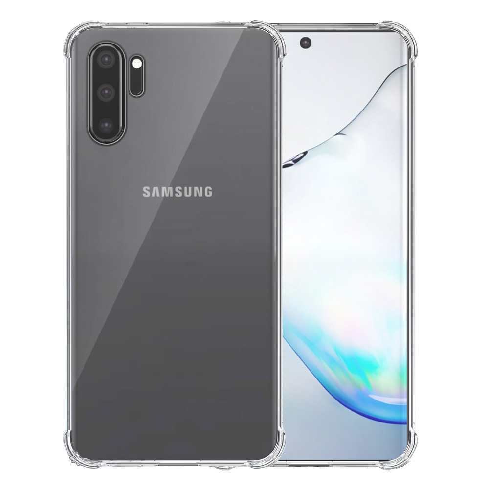 Samsung Galaxy Note 10 transparant hoesje met stootrand