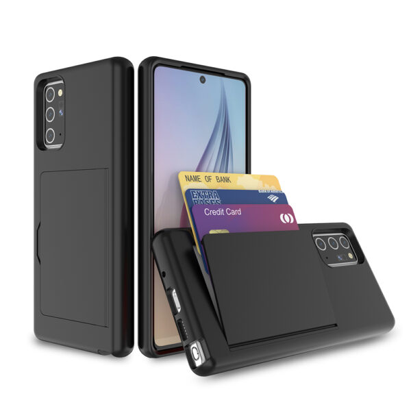 Samsung Galaxy Note 20 telefoonhoesje sterk met pasjeshouder (1)