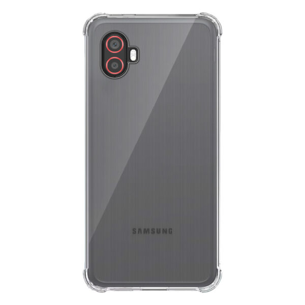 Samsung Galaxy Xcover 6 Pro transparant hoesje met stootrand 1