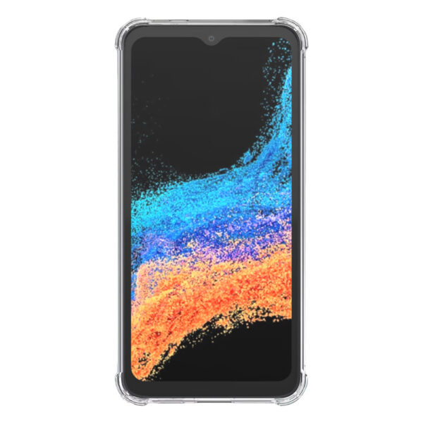 Samsung Galaxy Xcover 6 Pro transparant hoesje met stootrand 2