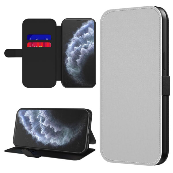 iPhone 11 Pro sublimatie leren klaphoesje met pasjeshouder (1)