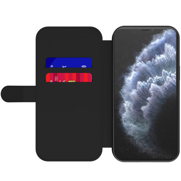 iPhone 11 Pro sublimatie leren klaphoesje met pasjeshouder (4)