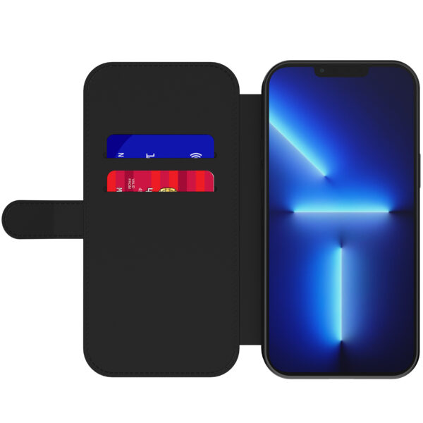 iPhone 13 Pro sublimatie leren klaphoesje met pasjeshouder (4)