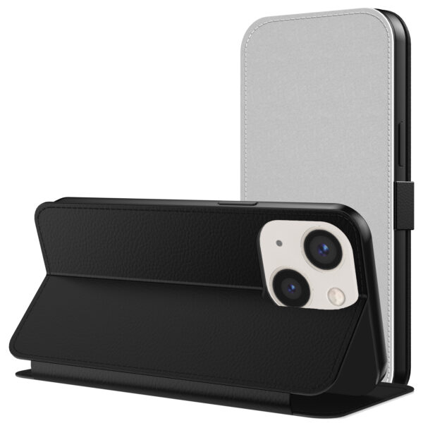 iPhone 13 sublimatie leren klaphoesje met pasjeshouder (3)