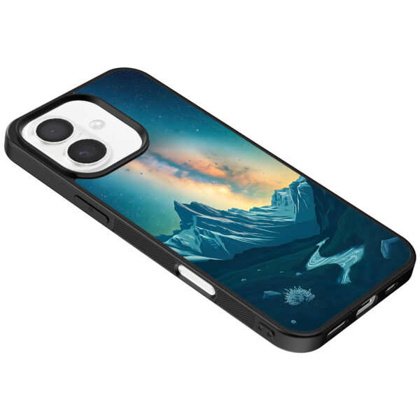 Iphone 16 telefoonhoesje met sterrenhemel opdruk (5)