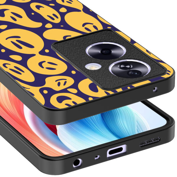 Oppo A2 telefoonhoesje met smiley opdruk (4)