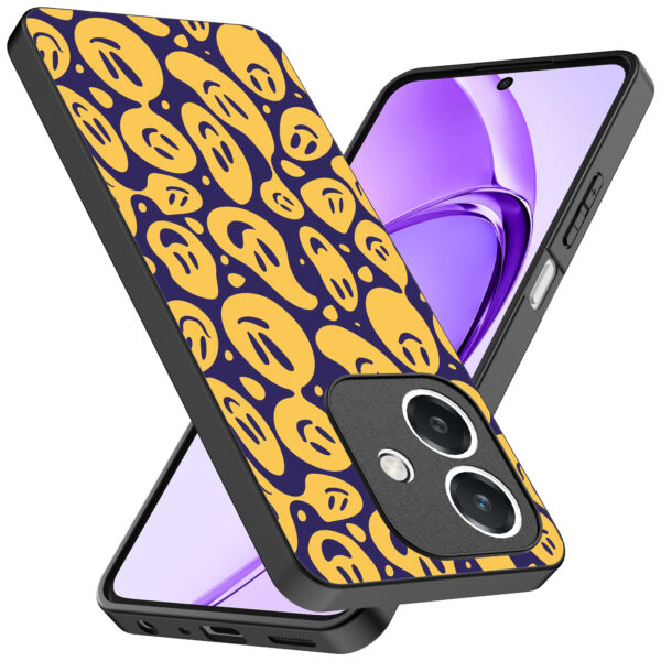 Oppo A3 telefoonhoesje met smiley opdruk (2)