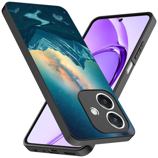 Oppo A3 telefoonhoesje met sterrenhemel opdruk (2)