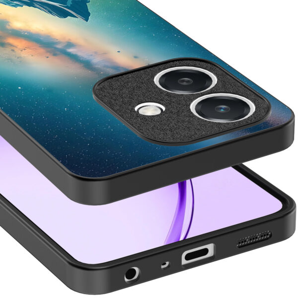 Oppo A3 telefoonhoesje met sterrenhemel opdruk (4)