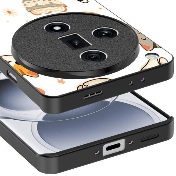 Oppo Find X7 Ultra telefoonhoesje met katten opdruk (4)