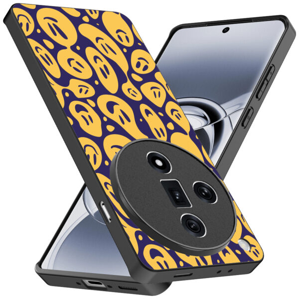 Oppo Find X7 Ultra telefoonhoesje met smiley opdruk (2)