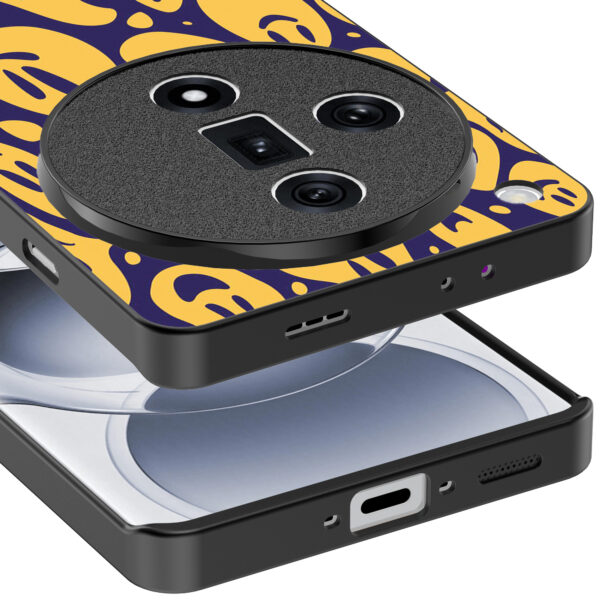 Oppo Find X7 Ultra telefoonhoesje met smiley opdruk (4)