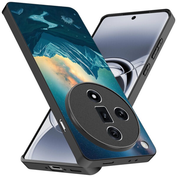 Oppo Find X7 Ultra telefoonhoesje met sterrenhemel opdruk (2)