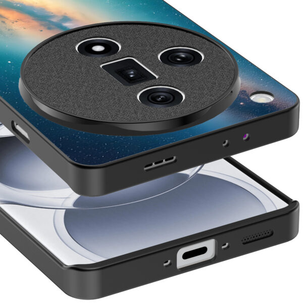 Oppo Find X7 Ultra telefoonhoesje met sterrenhemel opdruk (4)