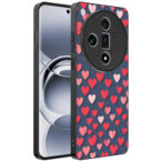 Oppo Find X7 telefoonhoesje met hartjes opdruk klein (1)