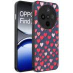 Oppo Find X8 Pro telefoonhoesje met hartjes opdruk klein (1)