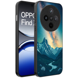 Oppo Find X8 Pro telefoonhoesje met sterrenhemel opdruk (1)