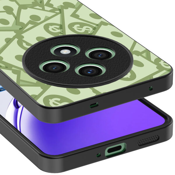 Oppo Reno 12 F telefoonhoesje met geld opdruk (4)