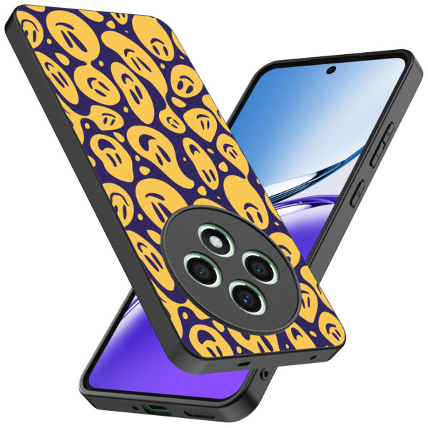 Oppo Reno 12 F telefoonhoesje met smiley opdruk (2)