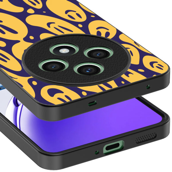 Oppo Reno 12 F telefoonhoesje met smiley opdruk (4)