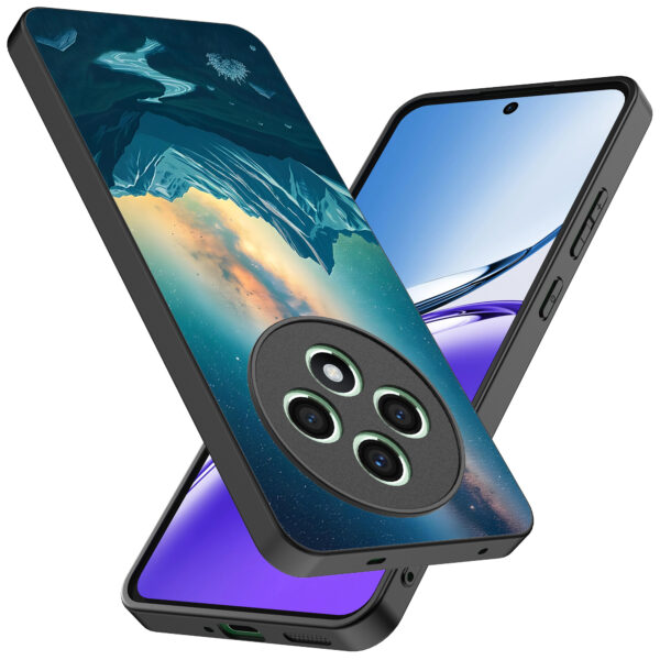 Oppo Reno 12 F telefoonhoesje met sterrehemel opdruk (2)