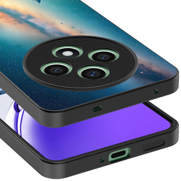 Oppo Reno 12 F telefoonhoesje met sterrehemel opdruk (4)
