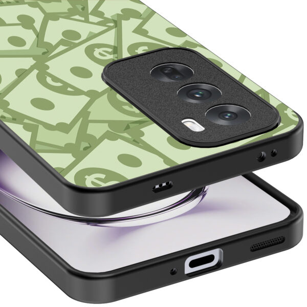 Oppo Reno 12 Pro telefoonhoesje met geld opdruk (4)